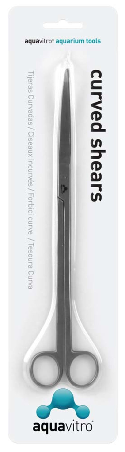 aquavitro Stainless Steel Curved Shears Aquarium Tool