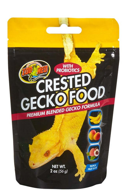 Zoo Med Crested Gecko Food Premium Blended Tropical Fruit Dry Food