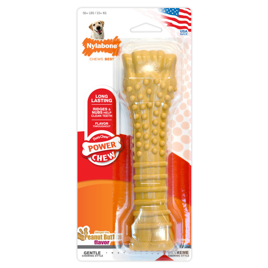 Nylabone Power Chew Textured Knuckle Bone Dog Chew Toy