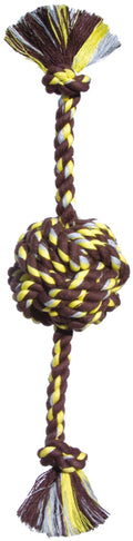 Mammoth Pet Products Monkey Fist Ball Dog toy w/Rope Ends