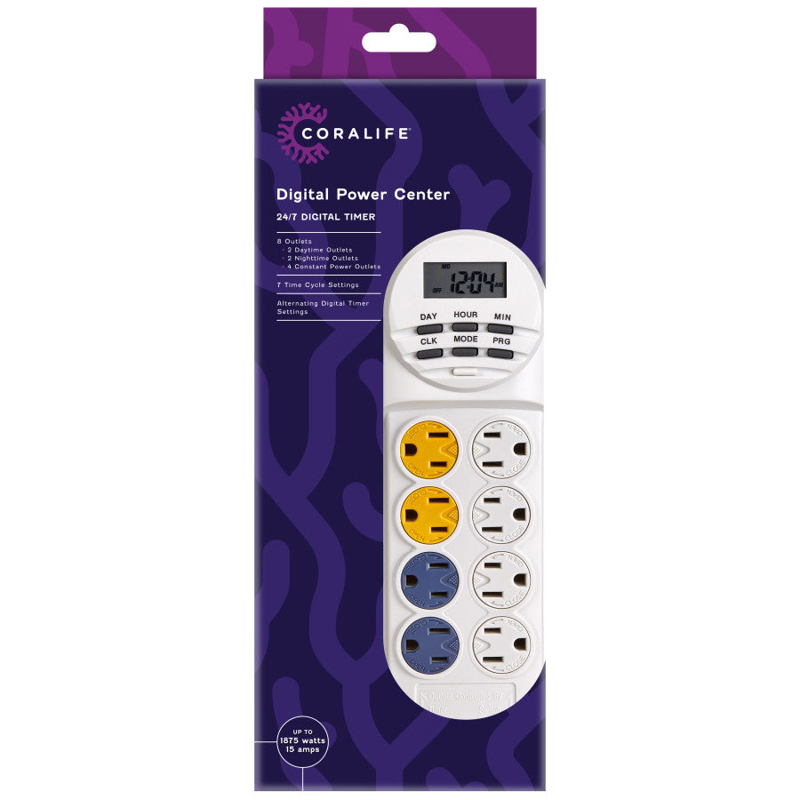 Coralife Digital Power Center 24/7 Digital Timer