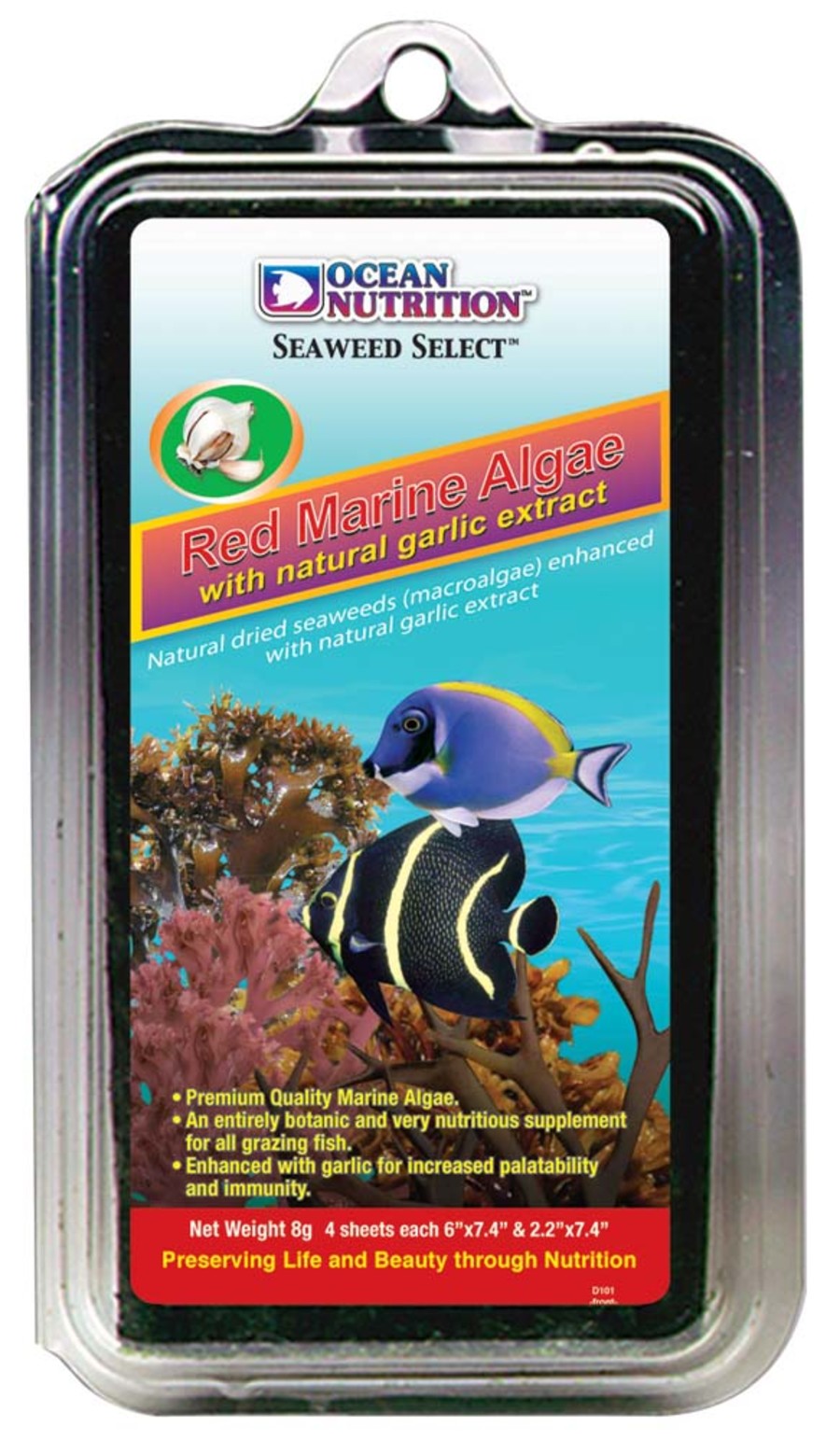 Ocean Nutrition Red Marine Seaweed Algae Fish Food