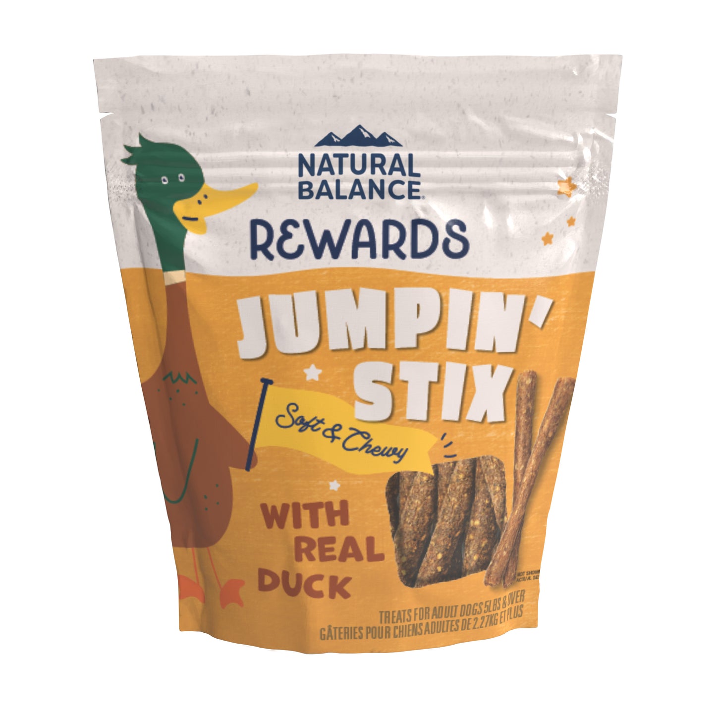 Natural Balance Pet Foods Rewards Jumpin' Stix Soft and Meaty Dog Treats