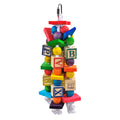 A & E Cages Happy Beaks The ABC Blocks Bird Toy