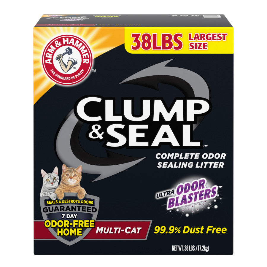 Arm & Hammer Clump & Seal Multi-Cat Cat Litter