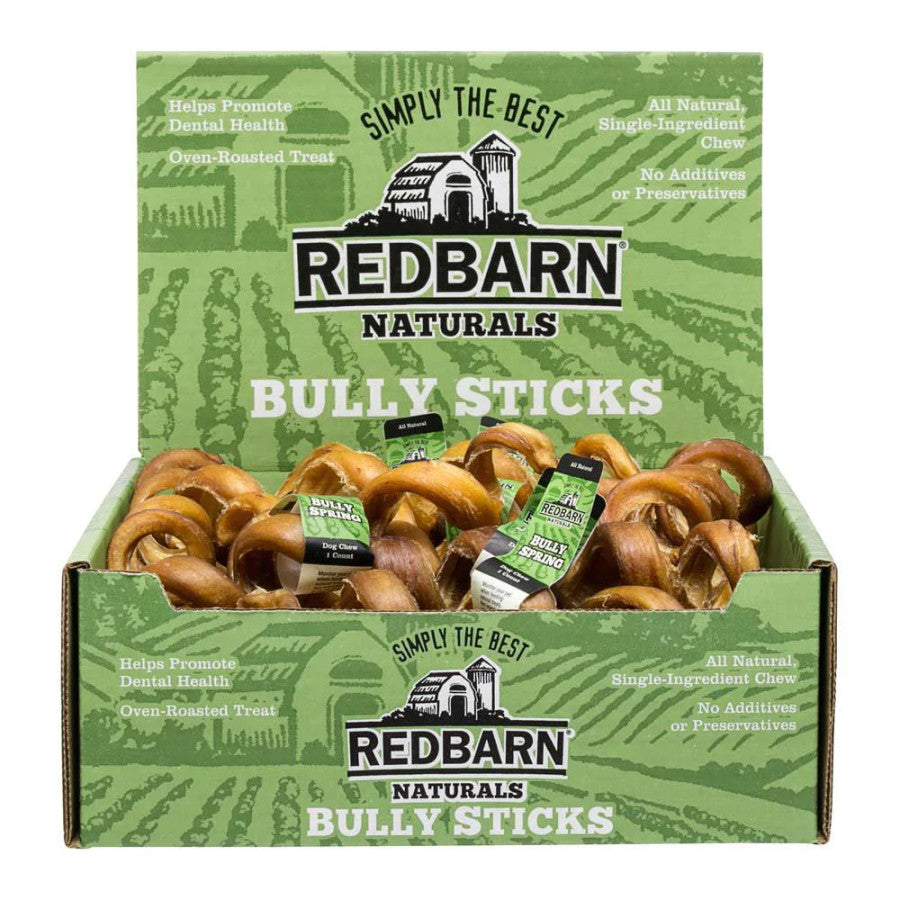 Redbarn Pet Products Bully Springs Dog Treat