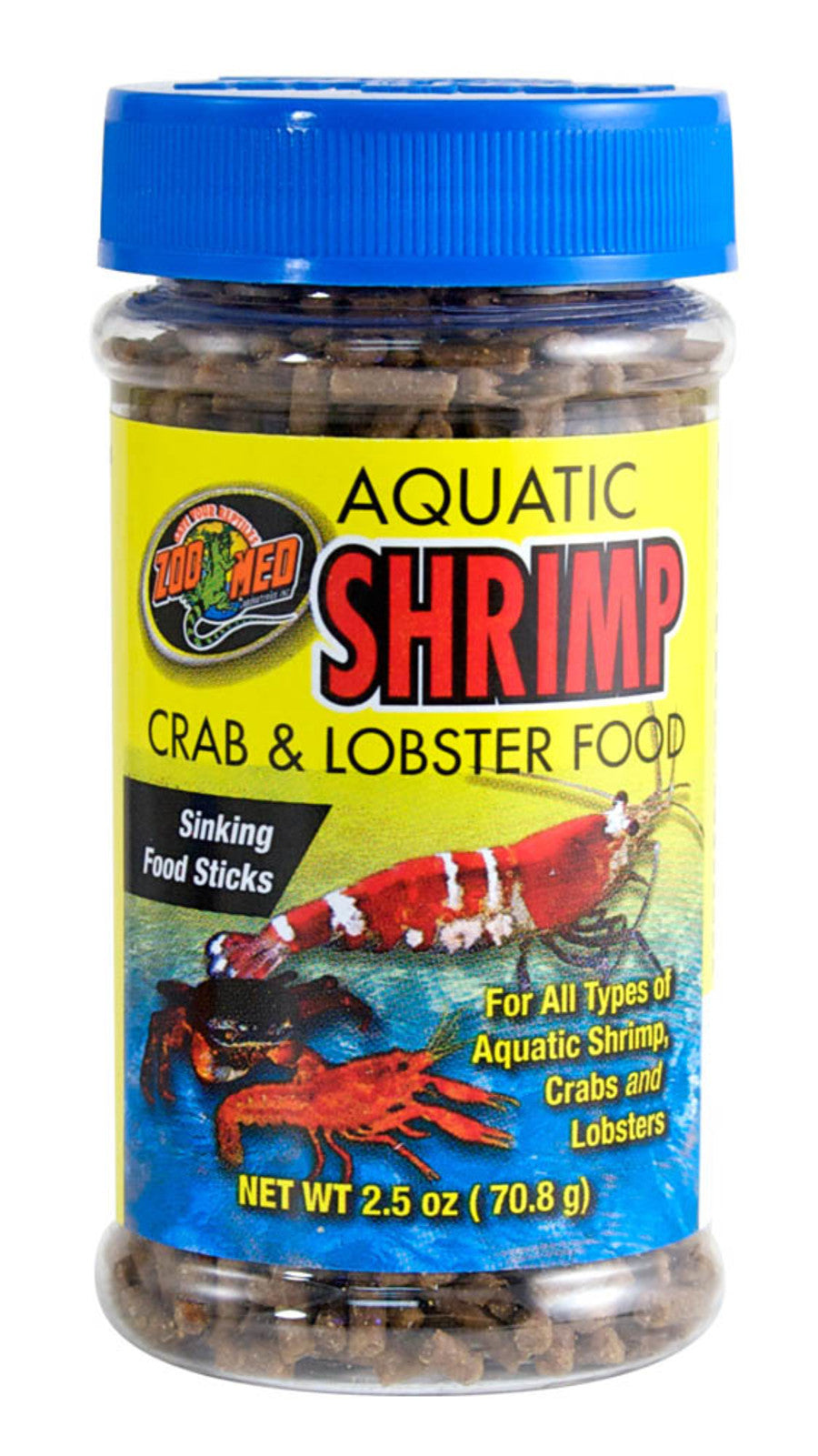 Zoo Med Aquatic Shrimp Crab & Lobster Dry Food