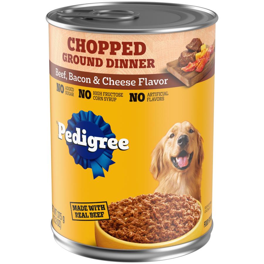 Pedigree Chopped Ground Dinner Adult Wet Dog Food