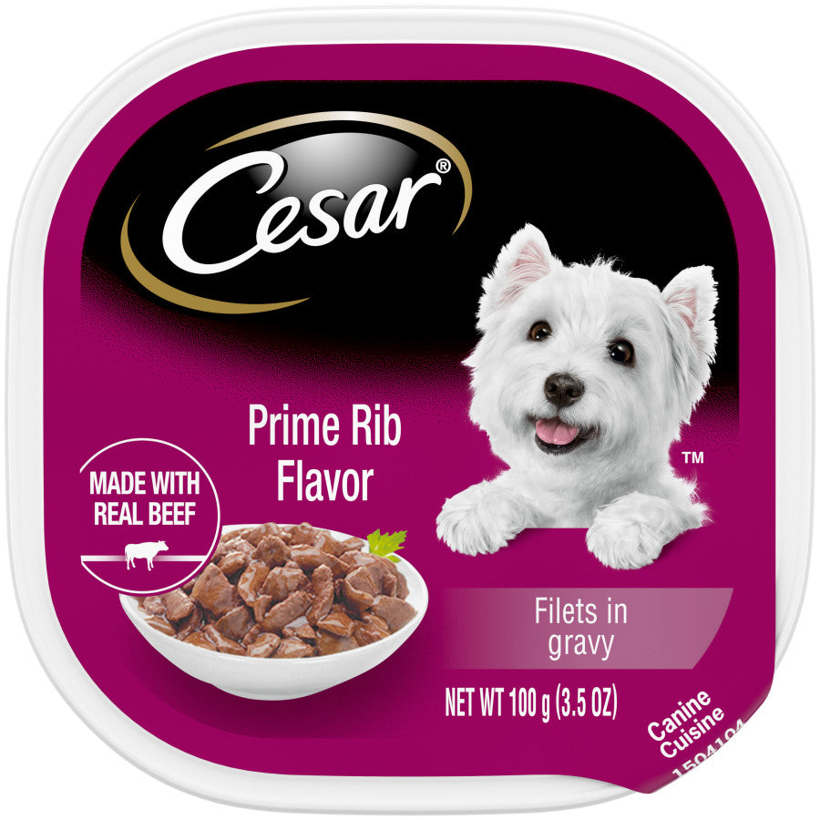 Cesar Filets in Gravy Adult Wet Dog Food