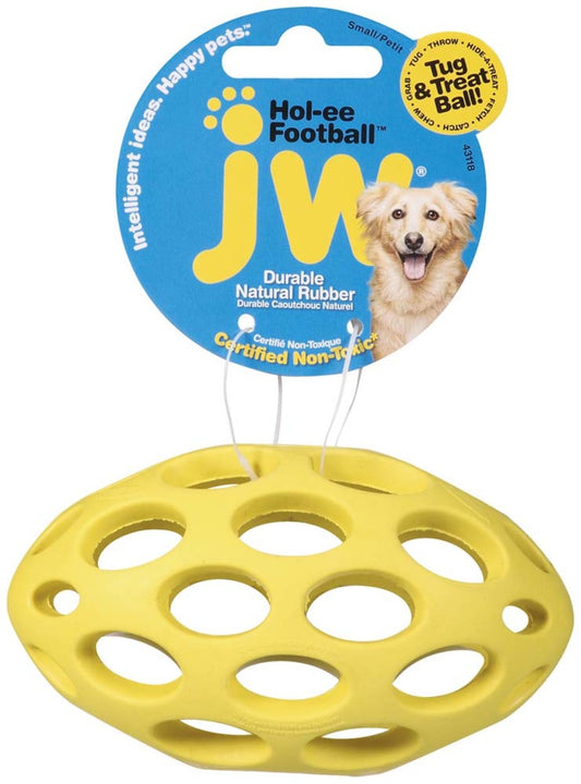 JW Pet Hol-ee Football Dog Toy