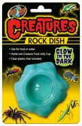 Zoo Med Creatures Rock Dish Glow in the Dark