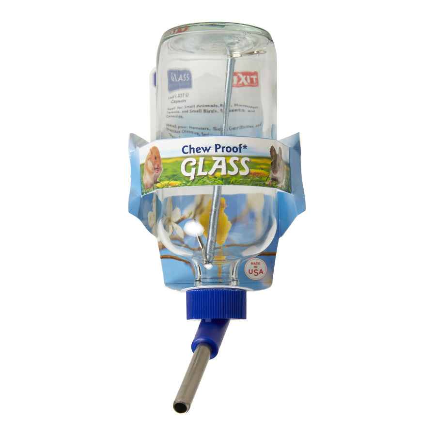 Lixit Economy Glass Water Bottle for Small Animals