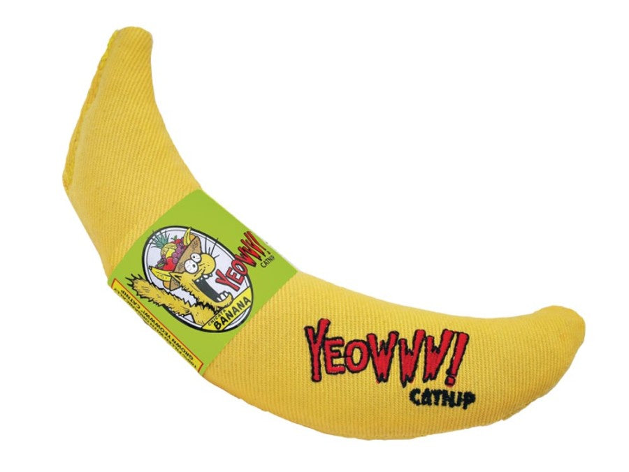 Yeowww! Banana Catnip Cat Toy