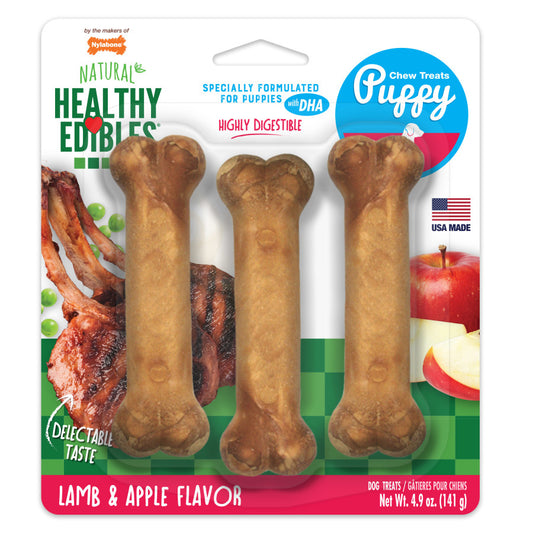 Nylabone Healthy Edibles All-Natural Long Lasting Puppy Chew Treats