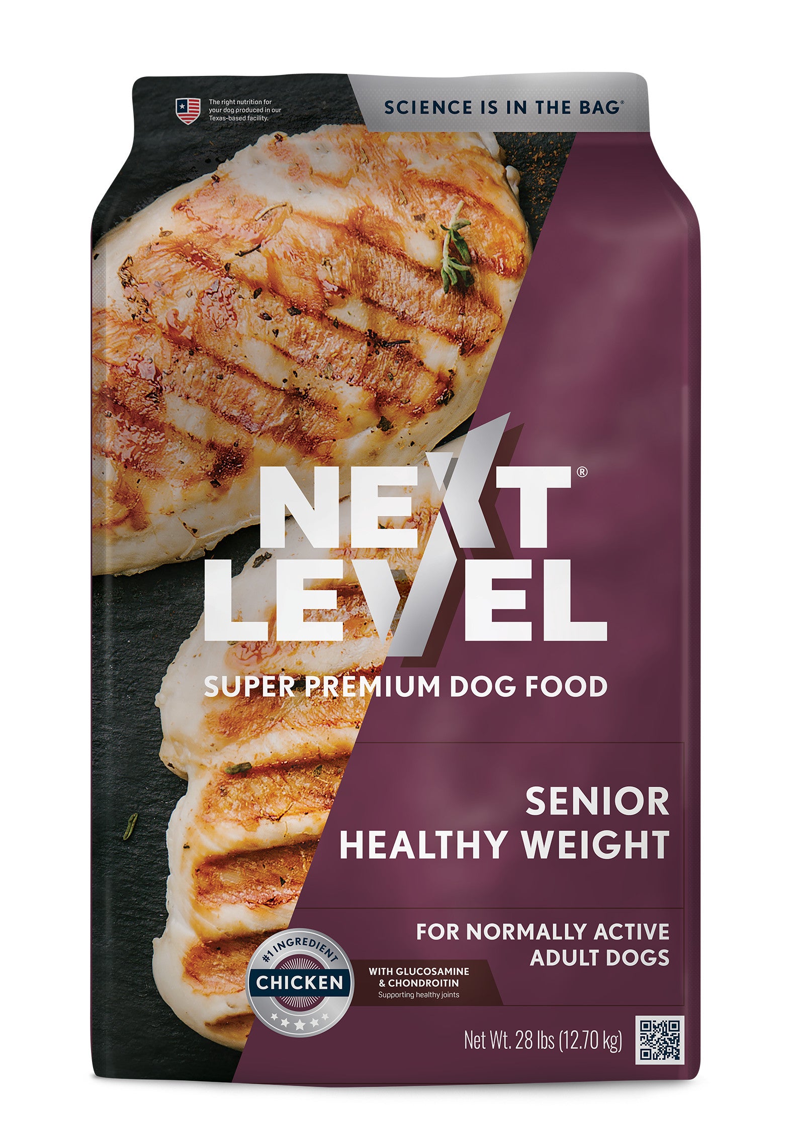 Next Level Senior Healthy Weight Dry Dog Food