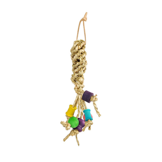 A & E Cages Nibbles Knobs & Rope Small Animal Chew Toy
