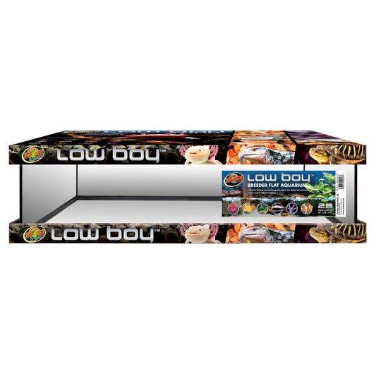 Zoo Med Low Boy™ Breeder Flat Aquarium ZooMed