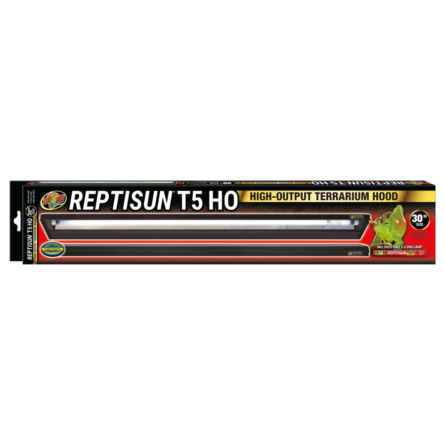 Zoo Med ReptiSun T5 HO Terrarium Hood w/ 5.0 Bulb