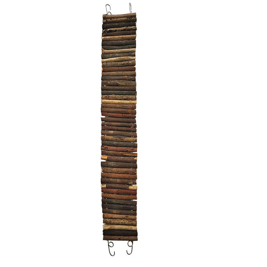 A & E Cages Natural Wooden Bendable Ladder/Bridge