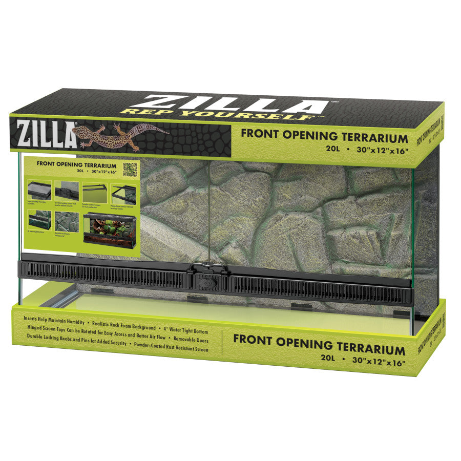 Zilla Front Opening Terrariums