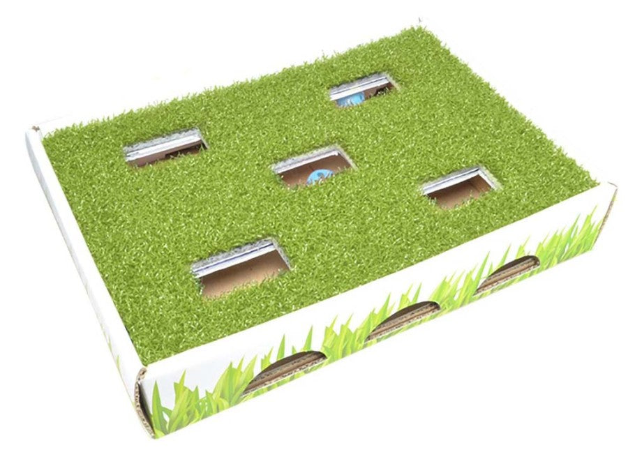 Petstages Grass Patch Hunting Box Cat Toy