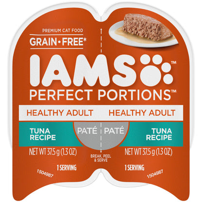 IAMS Perfect Portions Grain Free Healthy Paté Adult Wet Cat Food