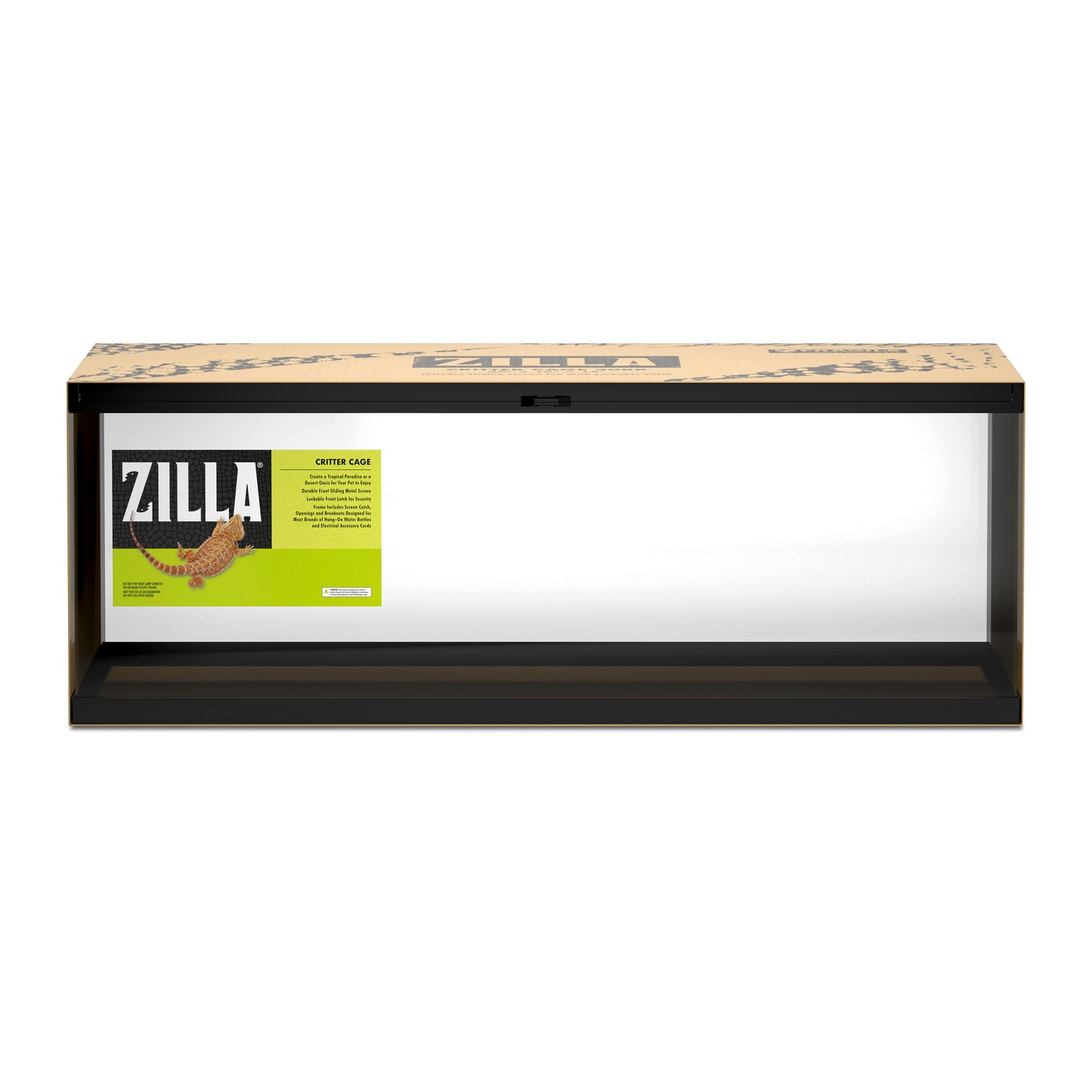 Zilla Critter Cage Reptile Terrarium - 1ea/30 gal, Breeder