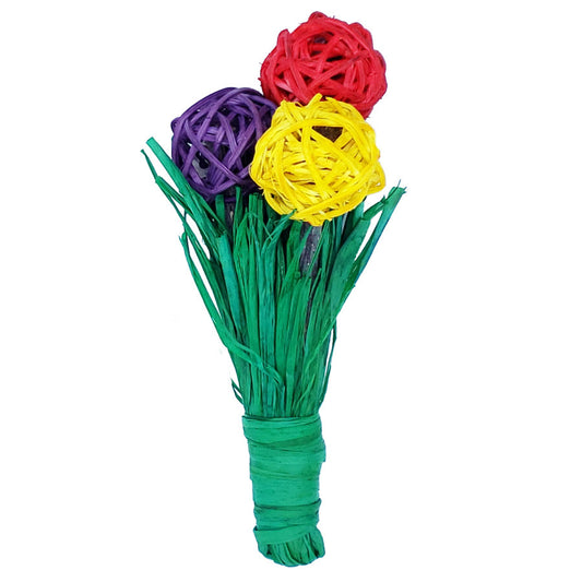 A & E Cages Nibbles Chewy Blooms Small Animal Chew Toy