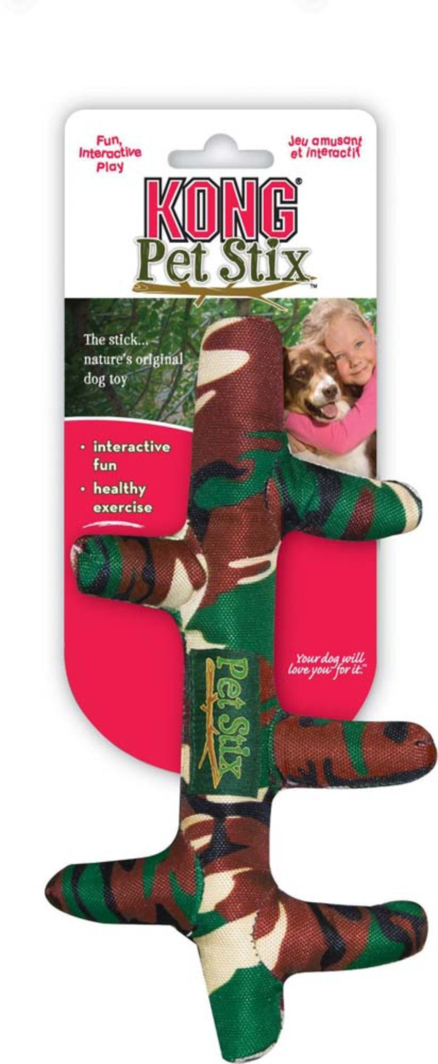 KONG Pet Stix Colors Dog Toy