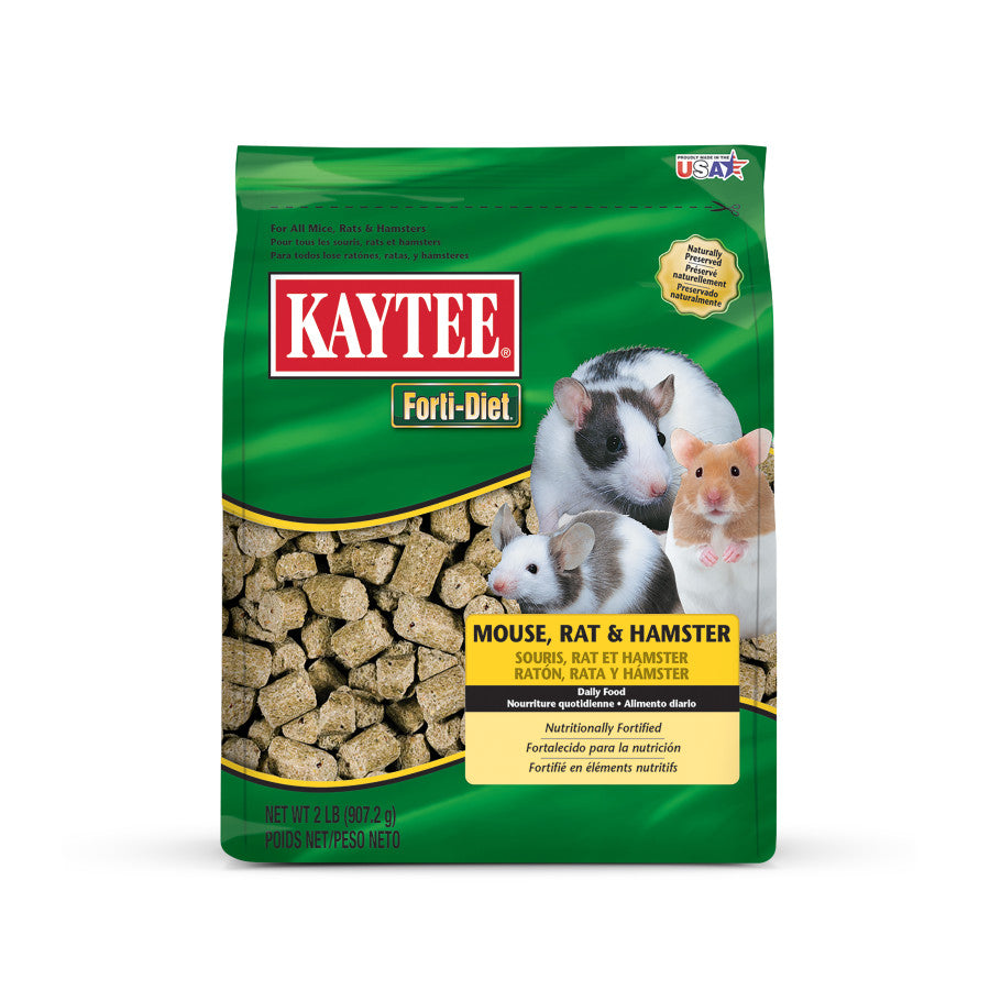Kaytee Forti-Diet Mouse, Rat, and Hamster Food