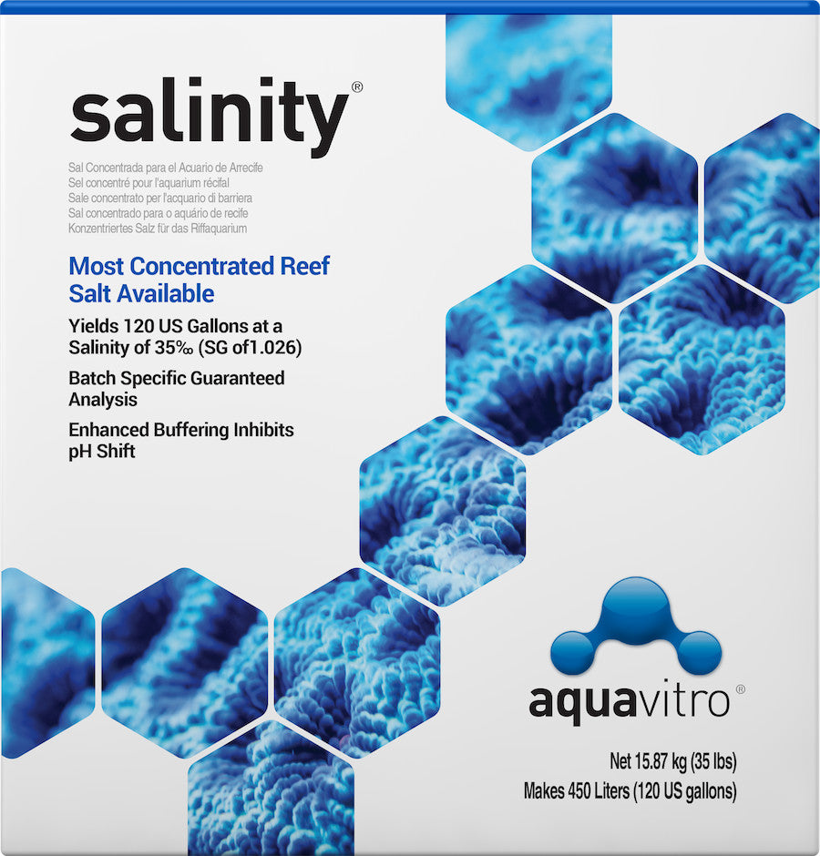 aquavitro Salinity for Reefs Salt Mix