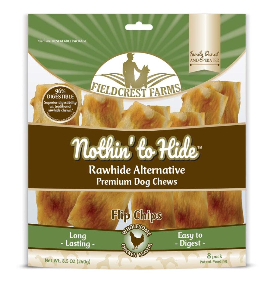 Fieldcrest Farms Nothin' To Hide Flip Chips Dog Treat