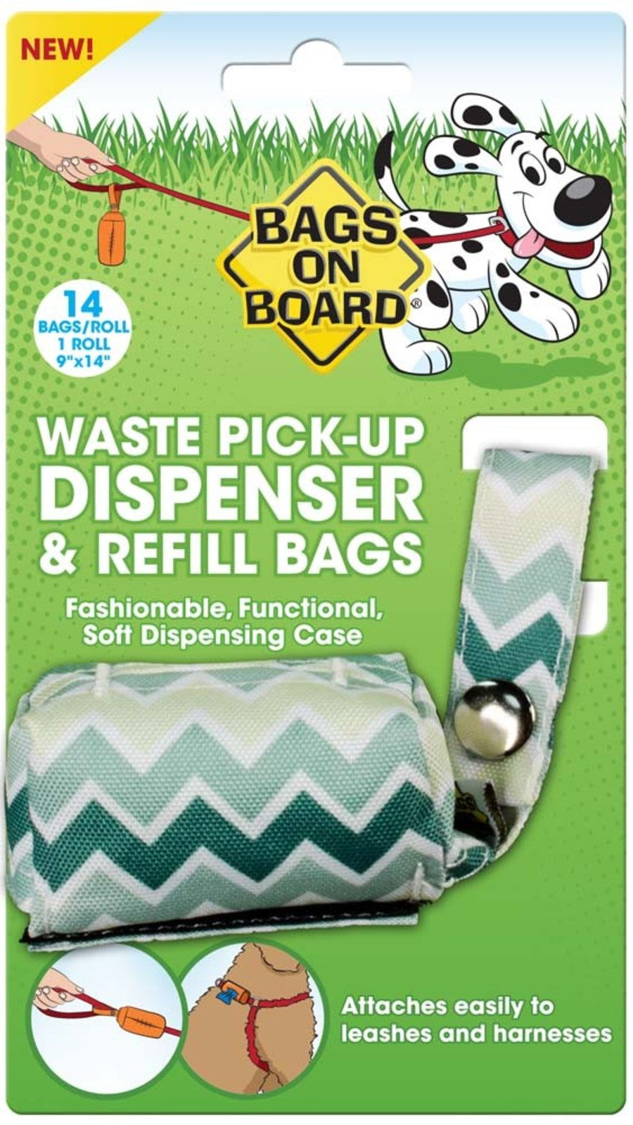 Bags on Board Fashion Waste Pick-up Bag Dispenser