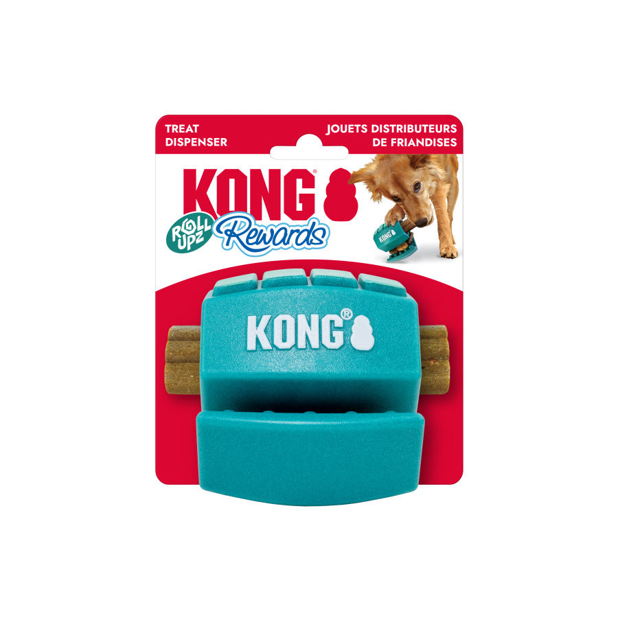 KONG Rewards Roll Upz Ball Treat Dispenser