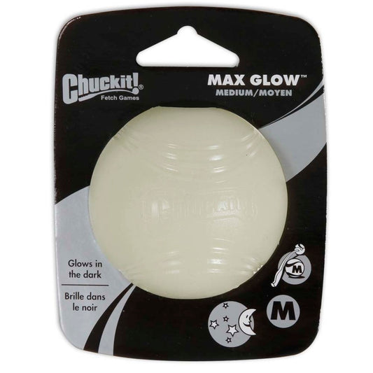 Chuckit! Max Glow Ball Dog Toy
