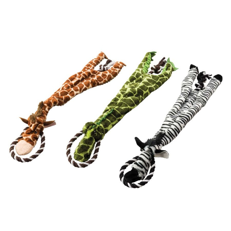 Skinneeez Tugs Dog Toy Jungle