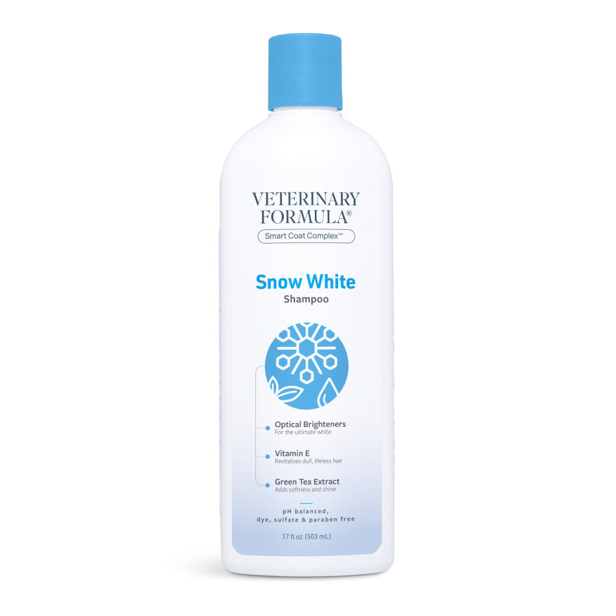 Synergy Labs Veterinary Formula Smart Coat Complex Snow White Whitening Shampoo