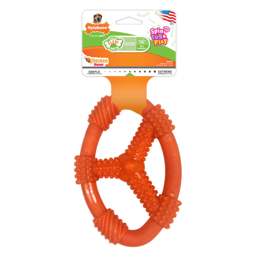 Nylabone Flexi Chew Oval Ring Chew Toy