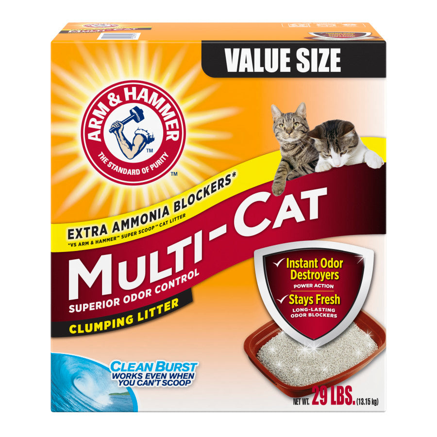 Arm & Hammer Multi-Cat Odor Control Clumping Cat Litter