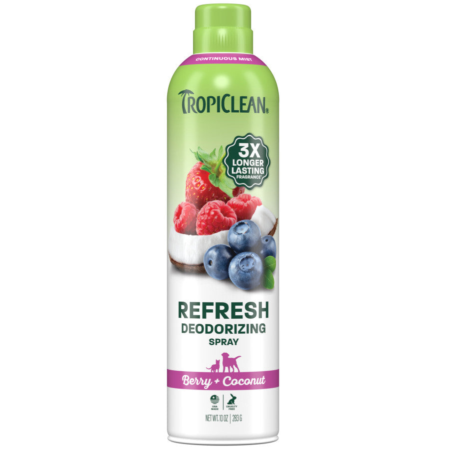 TropiClean Refresh Deodorizing Pet Spray