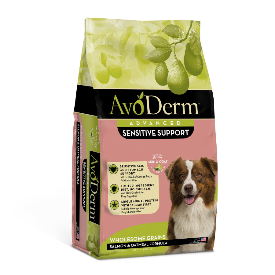 AvoDerm Natural Advanced Sensitive Support Salmon & Oatmeal Formula