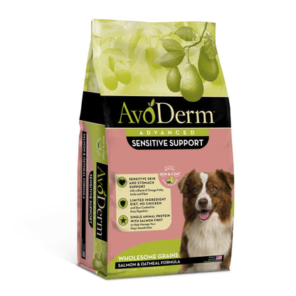 AvoDerm Natural Advanced Sensitive Support Salmon & Oatmeal Formula