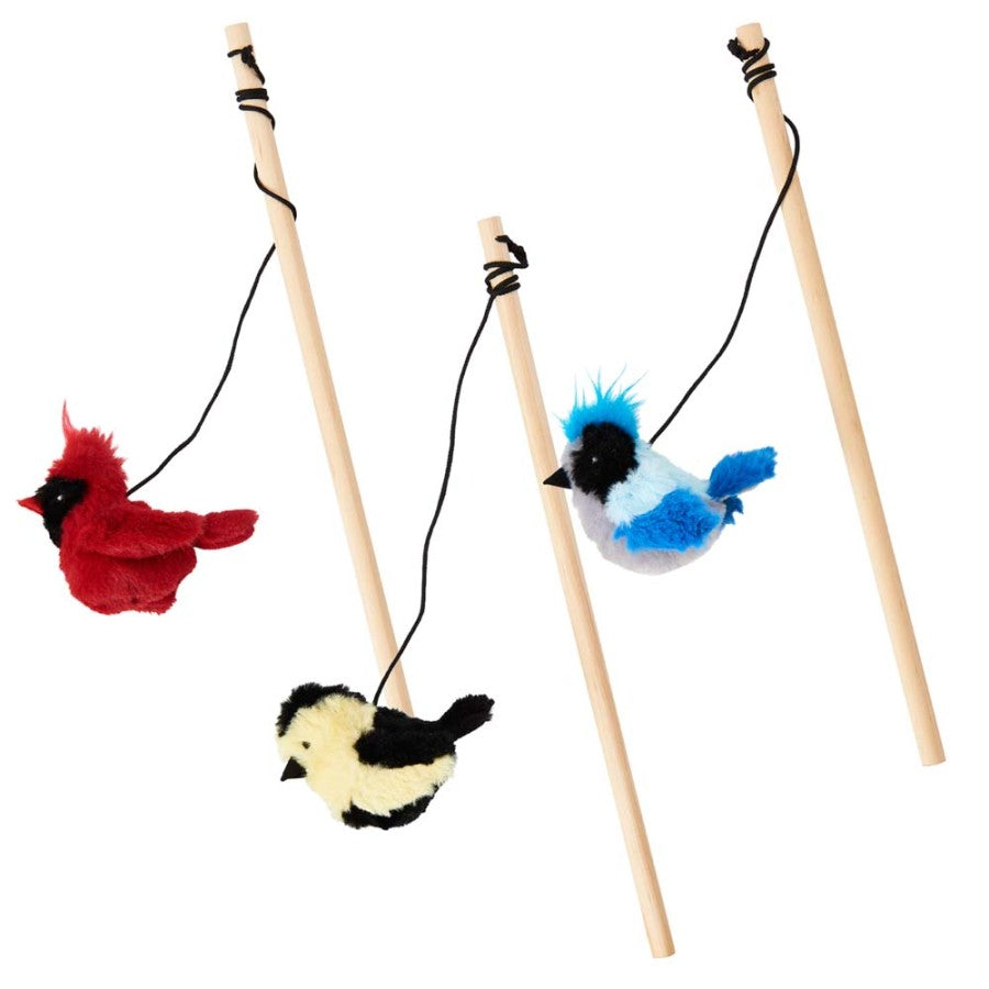 Spot Songbird Teaser Wand Cat Toy
