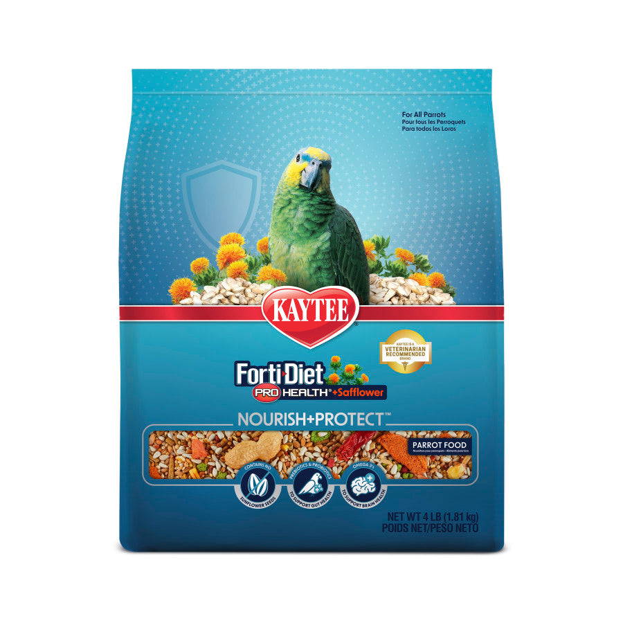 Kaytee Forti-Diet Pro Health + Safflower Nourish+Protect Parrot Food