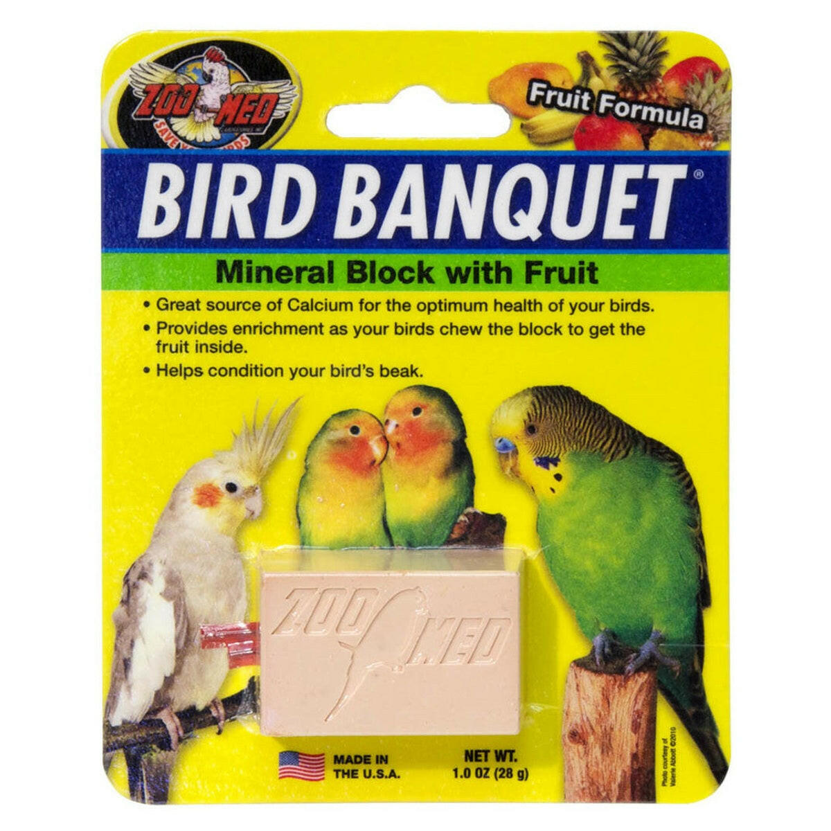 Zoo Med Bird Banquet® – Fruit Formula.