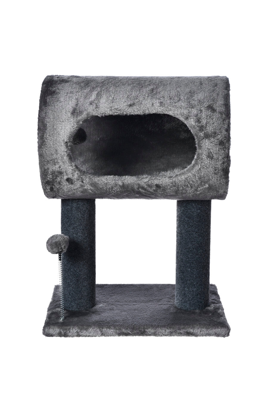 Max & Marlow Tunnel 2 Level Cat Tree with Toy