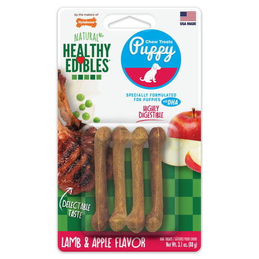 Nylabone Healthy Edibles All-Natural Long Lasting Puppy Chew Treats