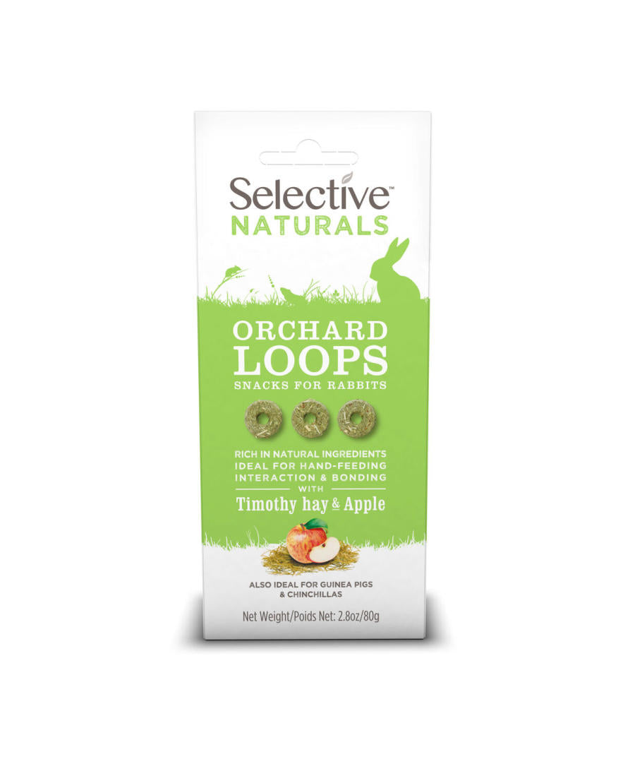 Science Selective Orchard Loops Snacks for Rabbits