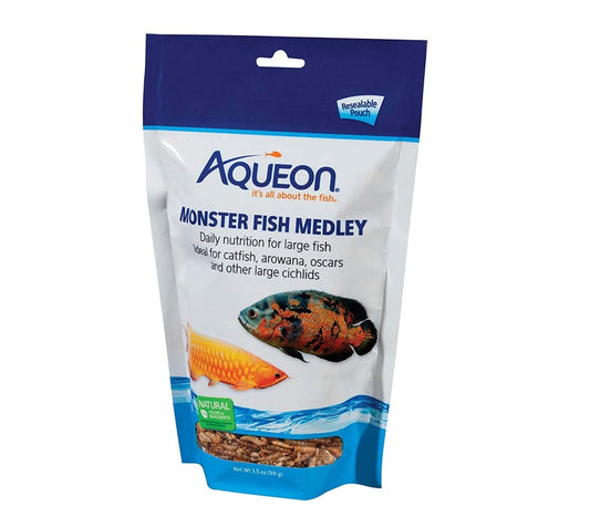 Aqueon Monster Fish Medley Fish Food
