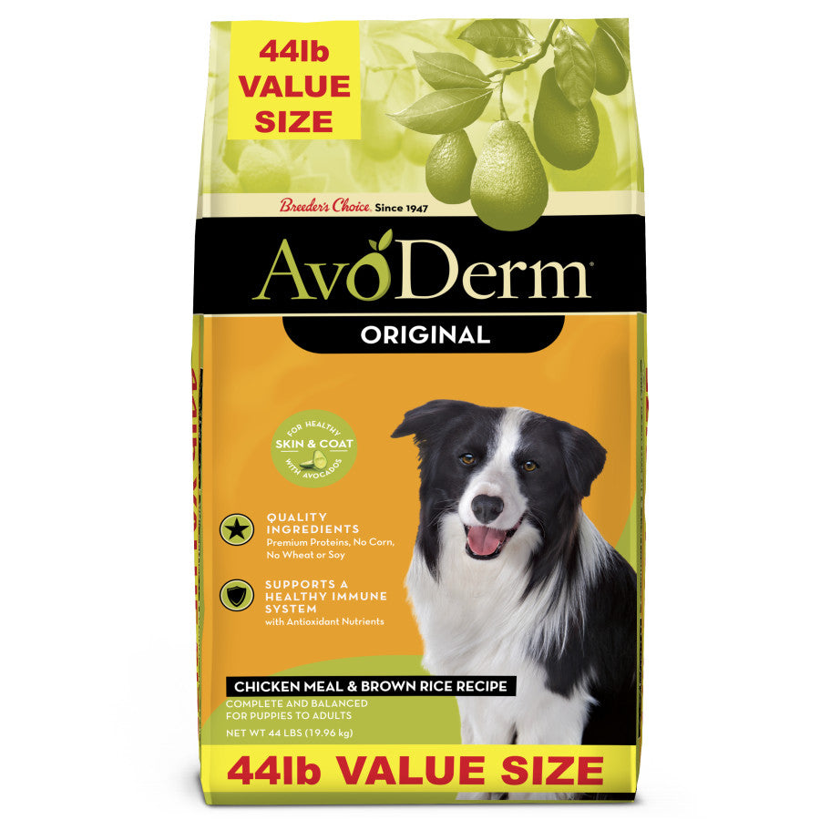 AvoDerm Natural Original Chicken Meal & Brown Rice Dry Dog Food